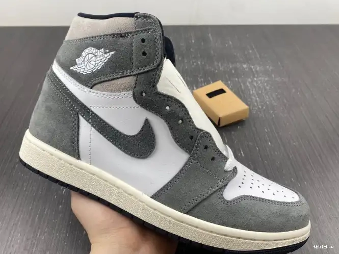 Cheap TBK Jordan Washed 1 OG Black High Retro DZ5485-051 0526